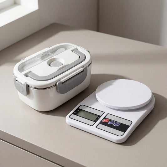 Scaldavivande Elettrico Essenziale + Bilancia Digitale in Omaggio - Nobizo